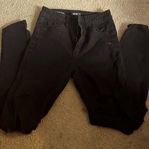 Wild fable black distressed jeans